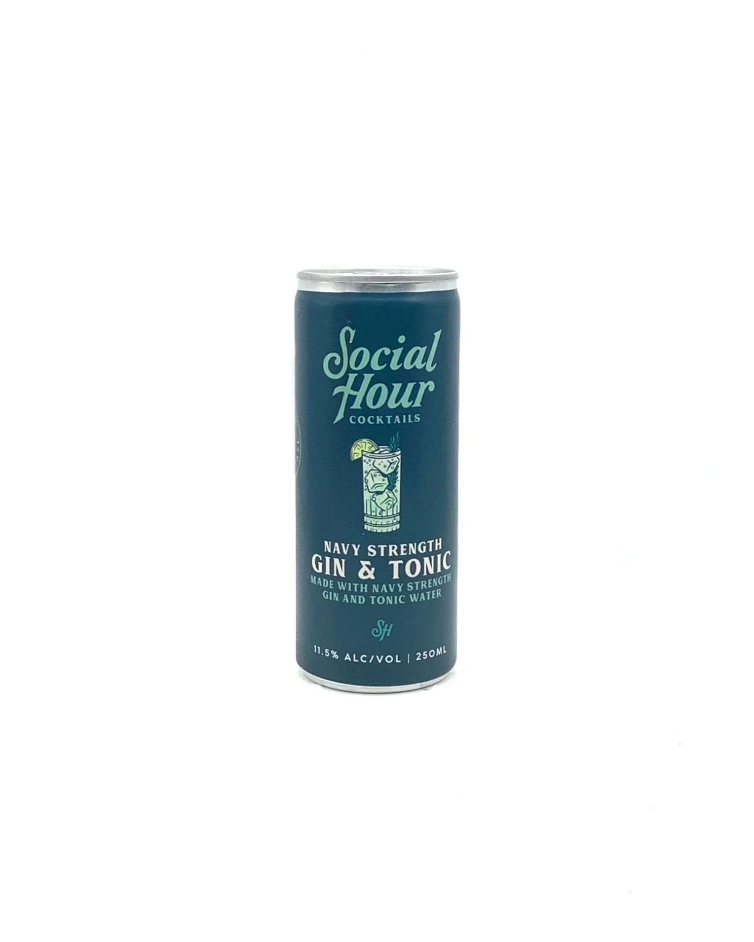 Social Hour Cocktails Navy Strength Gin & Tonic 250ml