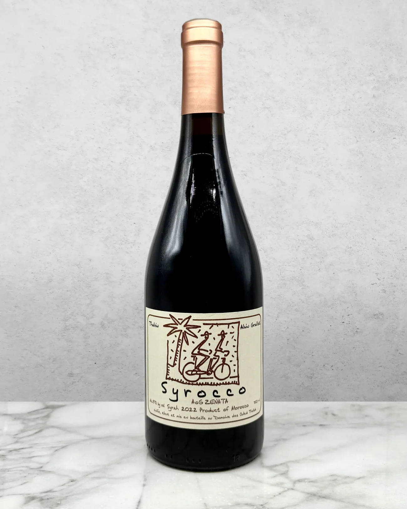 Alain Graillot, Syrah "Syrocco" Morrocco 2022