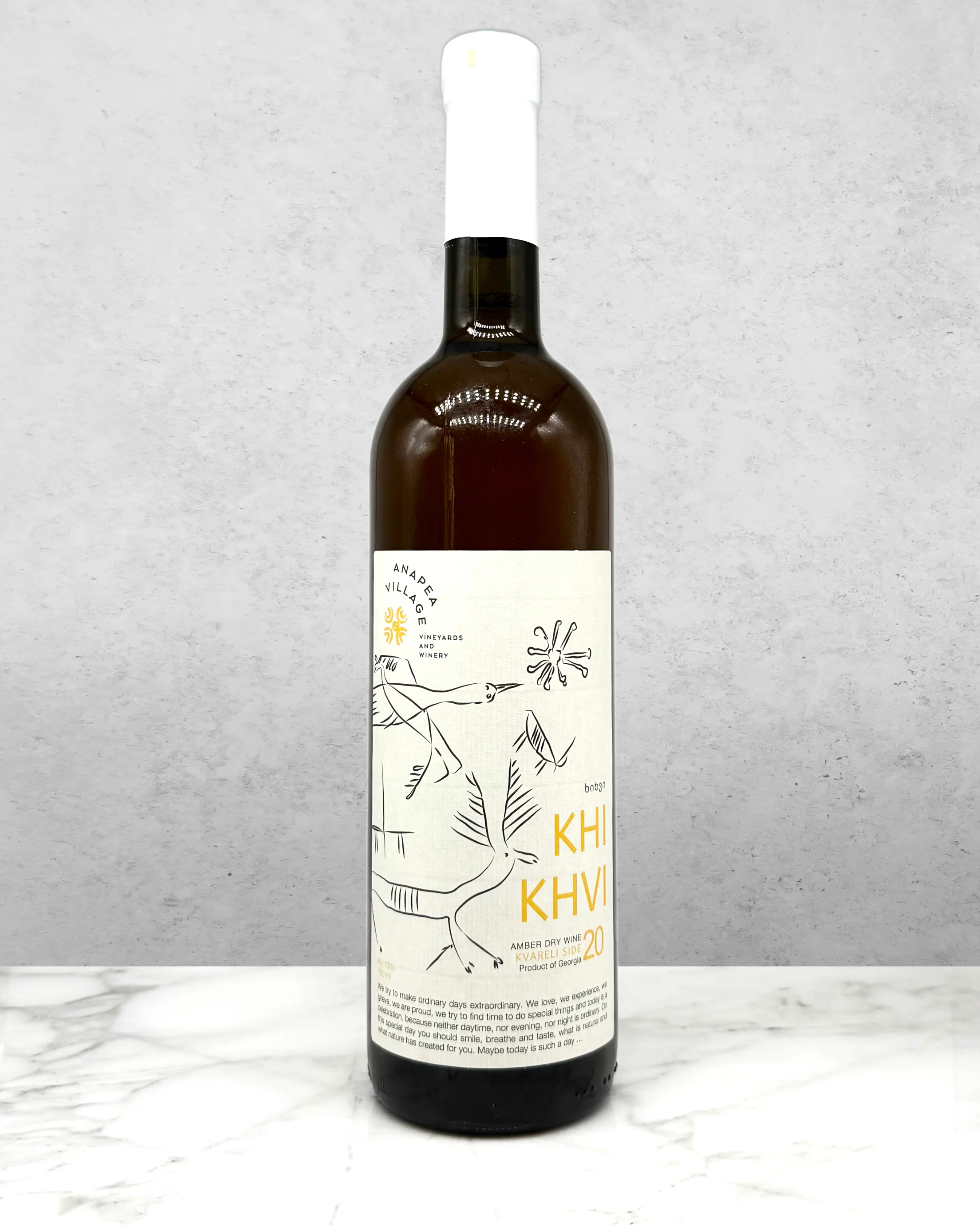 Anapea Village, Khikhvi "Amber Dry Wine" Kvareli, Georgia 2020