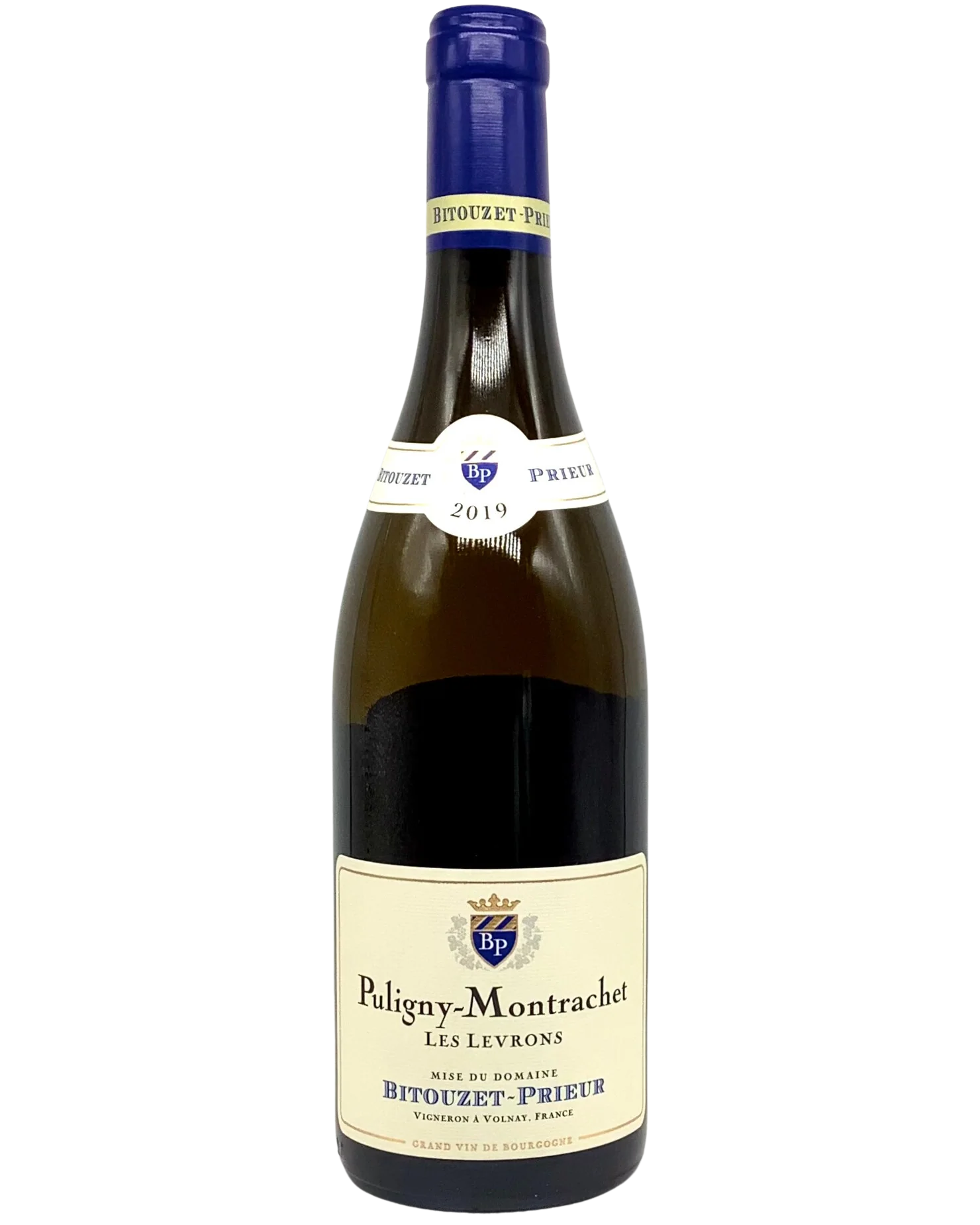 Bitouzet-Prieur, Chardonnay, Puligny-Montrachet "Les Levrons" Côte de Beaune, Burgundy, France 2019