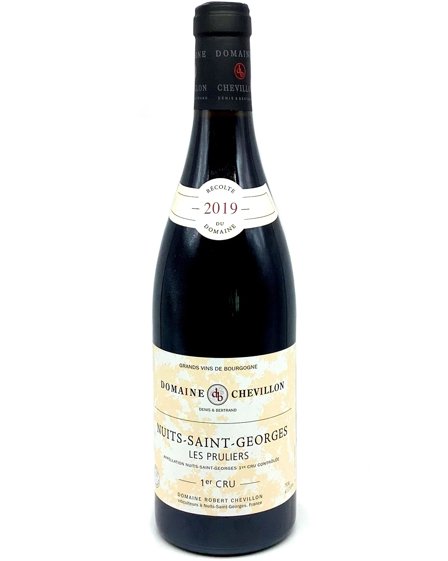 Domaine Chevillon, Pinot Noir, Nuits-Saint-Georges 1er Cru Les Pruliers, Côte de Nuits, Burgundy, France 2019