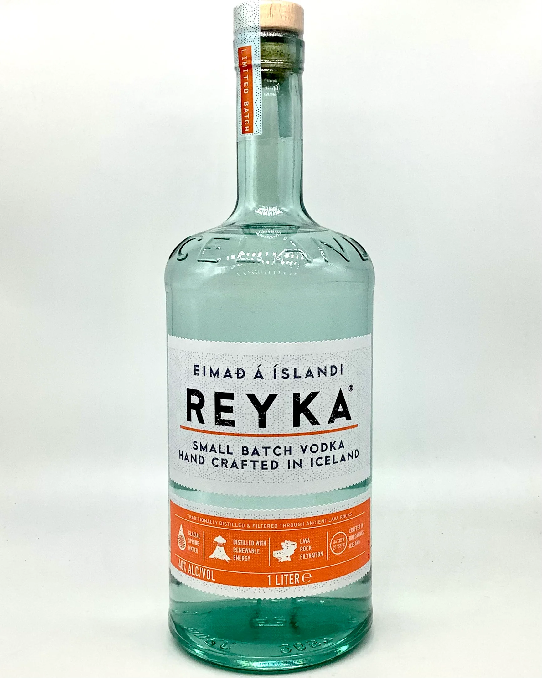 Reyka Small Batch Vodka, Iceland 1L