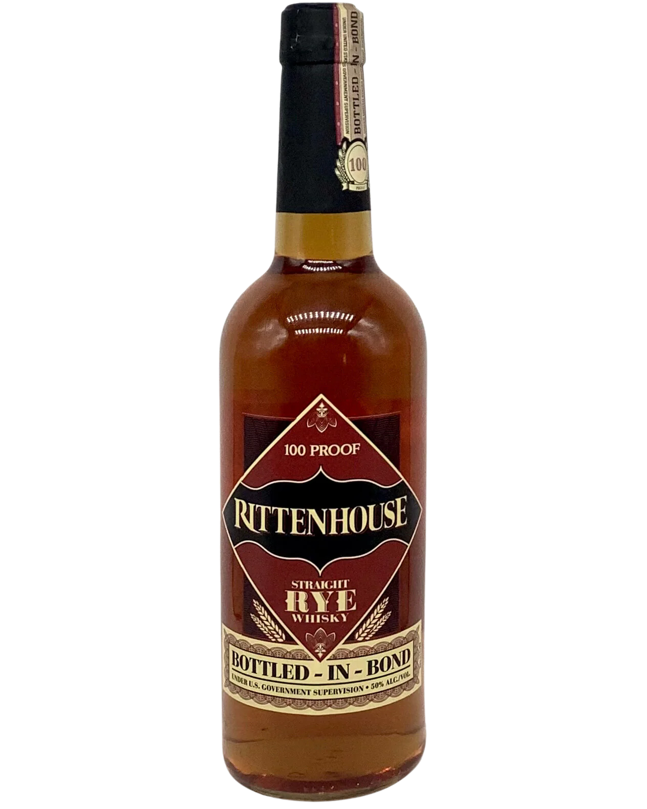 Rittenhouse Straight Rye Whiskey Bottled-In-Bond 750ml
