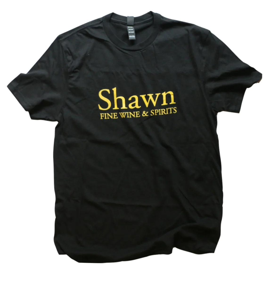 Shawn Wine Unisex T-Shirt XL Black